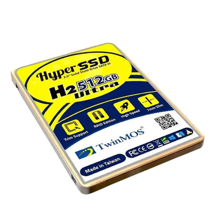 حافظه اس اس دی اینترنال تویین موس مدل H2 Ultra ظرفیت ۵۱۲ گیگابایت(کارکرد 7 روز)