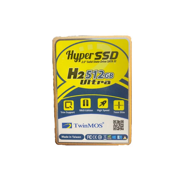 حافظه اس اس دی اینترنال تویین موس مدل H2 Ultra ظرفیت ۵۱۲ گیگابایت(کارکرد 7 روز)